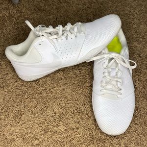 Nike White Cheer Shoes
